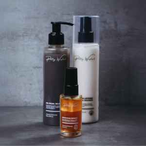 Kit - Gel de limpeza + Essência leitosa + Sérum Double Vitamina C